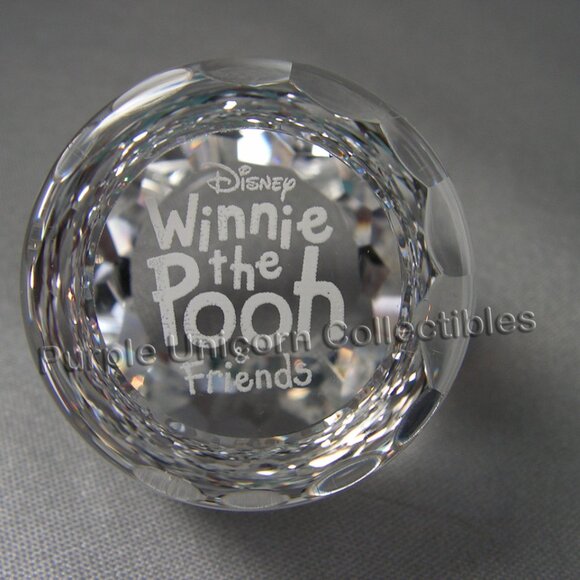 Swarovski Crystal Disney Winnie the Pooh & Friends Title Plaque 905772 - Picture 1 of 1